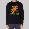 Wildlife Lover Mustard Tiger Sweatshirt
