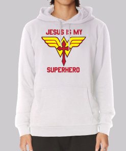 Funny Jesus Is My Superhero Hoodie