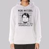 Koe Wetzel Mugshot Funny Hoodie