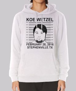 Koe Wetzel Mugshot Funny Hoodie