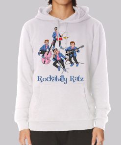 Vintage Rockabilly Ratz Hoodie