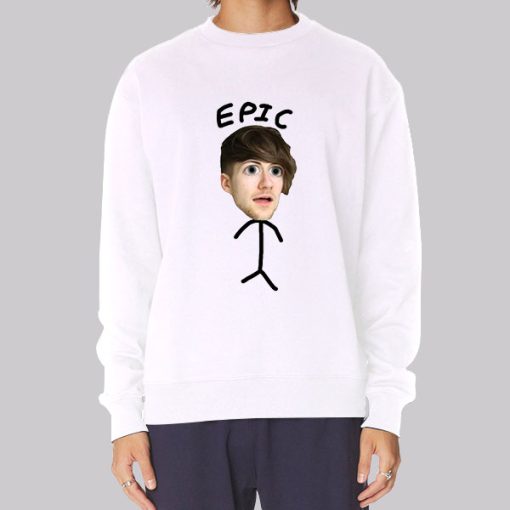 Funny Face Robertidk Merch Sweatshirt Cheap | Made Printed