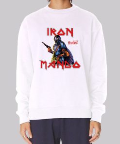 The Mandalorian Hunter Iron Mando Sweatshirt