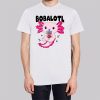 Bobalotl Kawaii Axolotl Drinking Boba Shirt