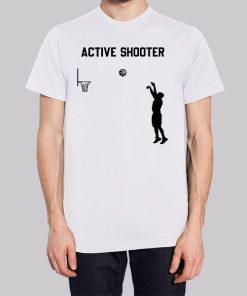 Support Basketball Active Shooter Shirt