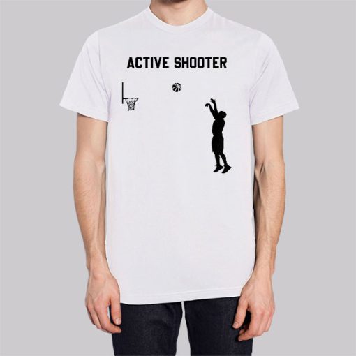 Support Basketball Active Shooter Shirt