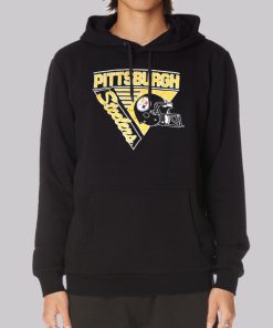 Pittsburgh 90s Vintage Steelers Hoodie