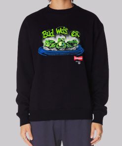 Vintage Budweiser Frog Sweatshirt
