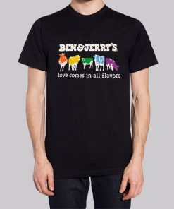 Funny Gay Pride Ben and Jerry's Shirt