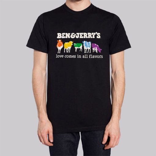 Funny Gay Pride Ben and Jerry's Shirt