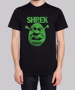 Shrek Funny Face Eyebrow Raised Shirt