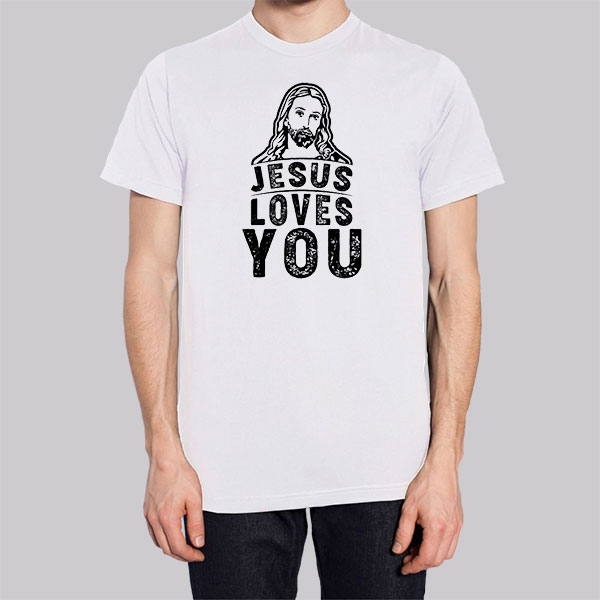 Christmas Jesus Loves You Shirt Cheap | Made Printed