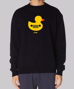 Funny Parody Duck Jeep Sweatshirt