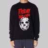 Jason Mask Friday the 13th Sweatshirt