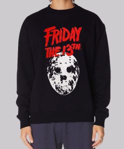 Jason Mask Friday the 13th Sweatshirt