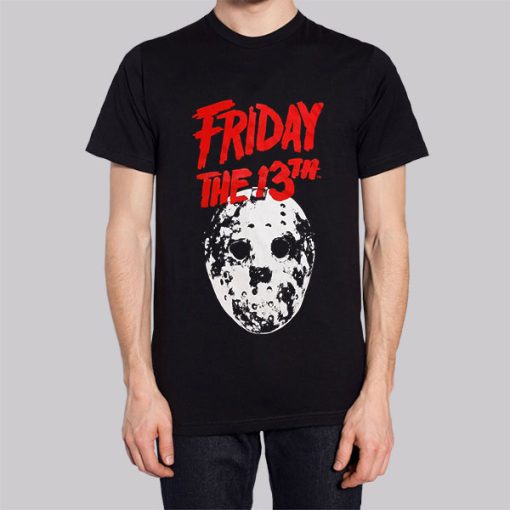 Jason Mask Friday the 13th T Shirt