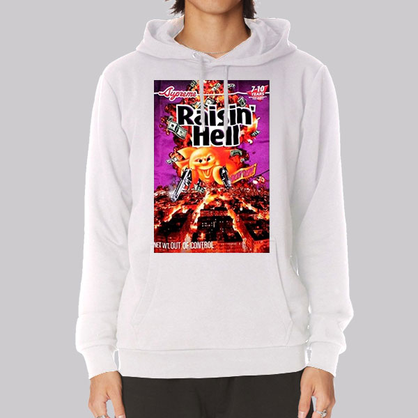 Supreme raising store hell hoodie