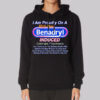 Benadryl Induced Deliriant Psychosis Hoodie