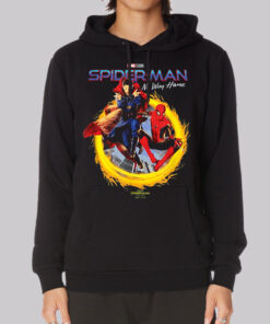 Dr Strange and Spiderman No Way Home Hoodie