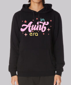 Graphic Font in My Aunt Era Hoodie