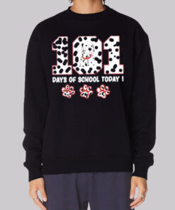 Dalmatians Parody 101 Days of School Sweatshirt