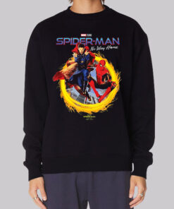 Dr Strange and Spiderman No Way Home Sweatshirt