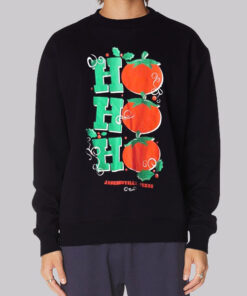 Ho Ho the Mistletoe Printed Sweatshirt Cheap Made Printed