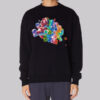 Rainbow Star Mario Galaxy Vintage Sweatshirt