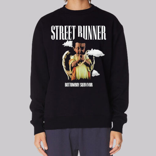 Street Runner Merch Rod Wave Tee Sweatshirt