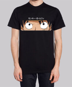 Anime One Piece Luffy Eye Shirt