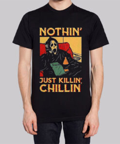 Ghostface Chillin Killin Vintage T Shirt