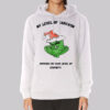 Classic Grinch My Level of Sarcasm Hoodie