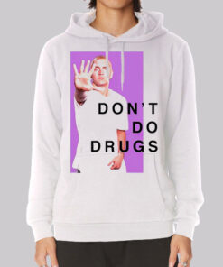 Eminem Photo Don't Do Drugs Hoodie