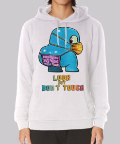 Funny Cartoon Wear a Mask Hoodie