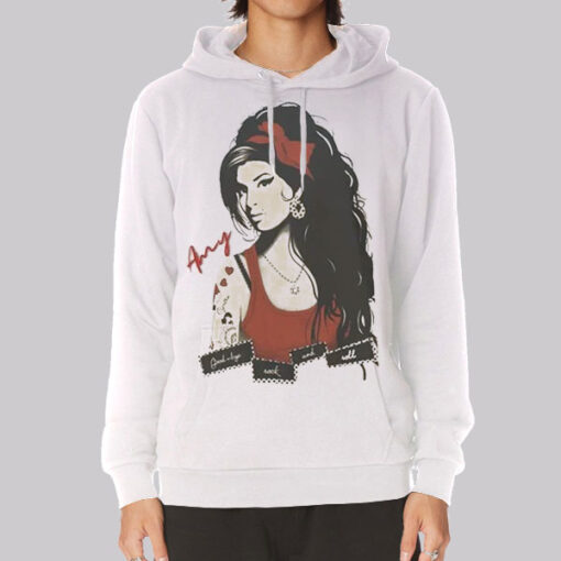 Funny Fan Art Amy Winehouse Hoodie