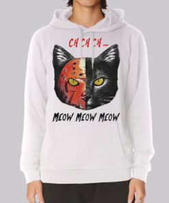 Parody Jason Voorhees Cat Meow Hoodie