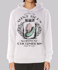 Vintage Kerosene Cucumbers Pickles Hoodie