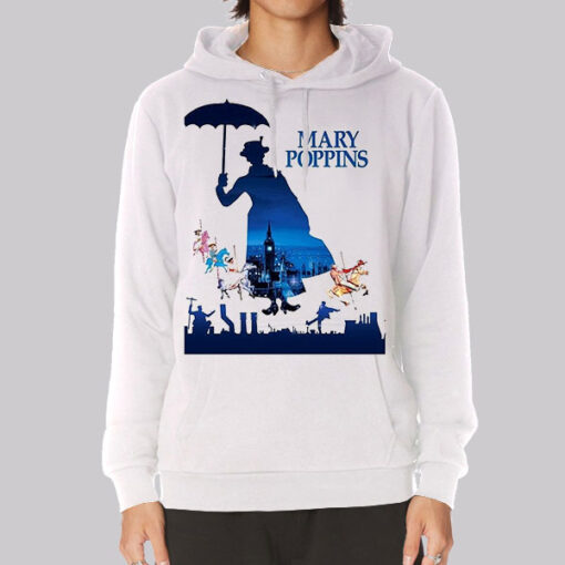 Vintage Retro Mary Poppins Hoodie