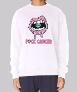Breast Cancer Parody Fuck Cancer Sweatshirt
