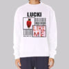 Flawless Like Me Rapper Lucki Sweatshirt