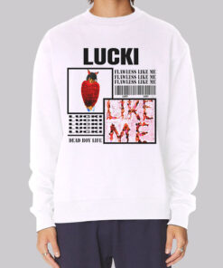 Flawless Like Me Rapper Lucki Sweatshirt