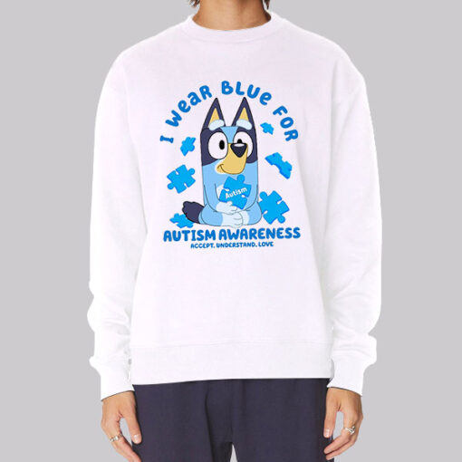 Funny Awareness Blue Autism Sweatshirt