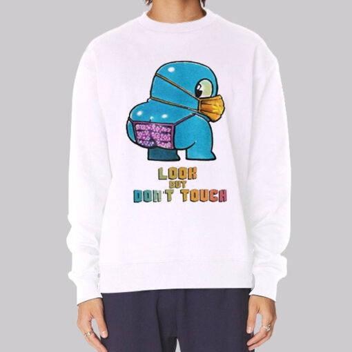 Funny Cartoon Wear a Mask Sweatshirt