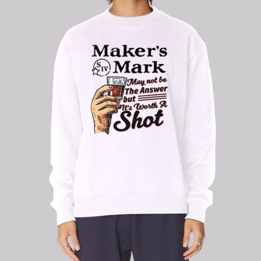 Funny Drinking Party Makers Mark Sweatshirt