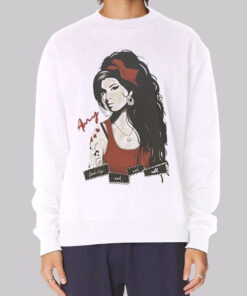 Funny Fan Art Amy Winehouse Sweatshirt