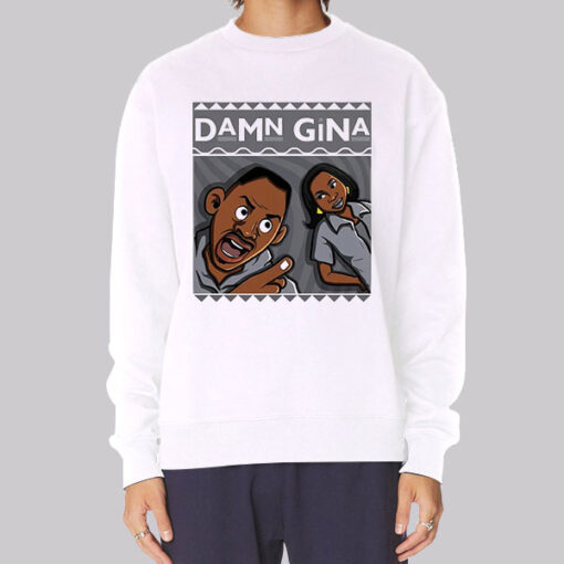 Funny Inspired Damn Gina Martin Sweatshirt