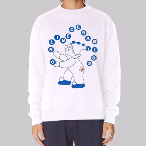 Funny Online Ceramic Clown Sweatshirt