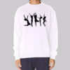 Inspired Fan Art Silhouettes Dance Sweatshirt