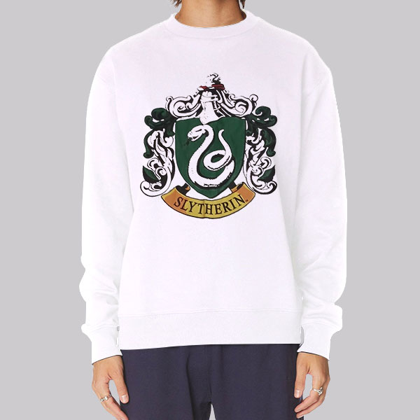 Logo Harry Potter Slytherin Shirt Cheap Made Printed