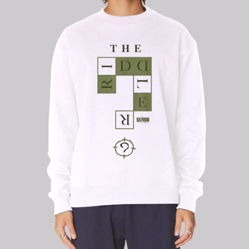 The Riddler Question Mark Parody Sweatshirt